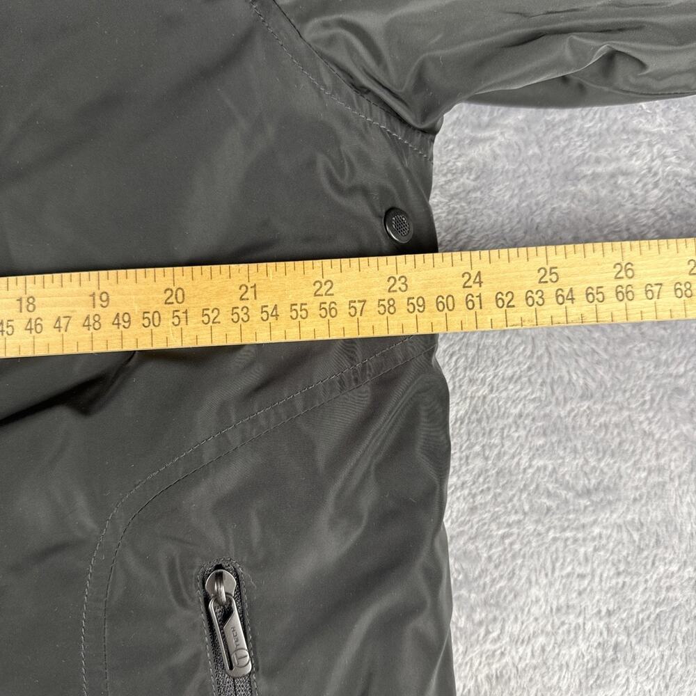 T-Tech by Tumi Mens Insulated Puffer Jacket‎ Zip Snap Black Outdoor M Gorpcore - Picture 9 of 10